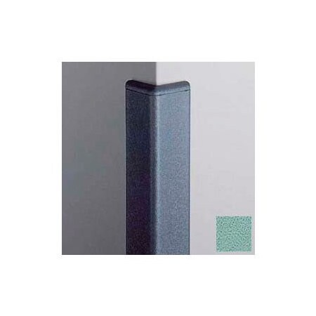Pawling Surface Mounted Corner Guard 90Deg, 2'' Wings, 4'H W/ Caps, Sage GRN CG-20-4-371